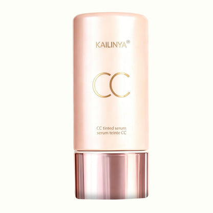 Color Changing Foundation Liquid, Lightweight Concealer CC Color Adjusting Serum, Waterproof Sweatproof Long Lasting Non-smudging Foundation
