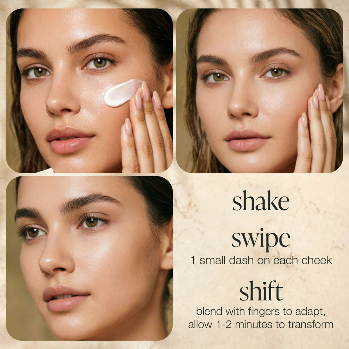 Color Changing Foundation Liquid, Lightweight Concealer CC Color Adjusting Serum, Waterproof Sweatproof Long Lasting Non-smudging Foundation