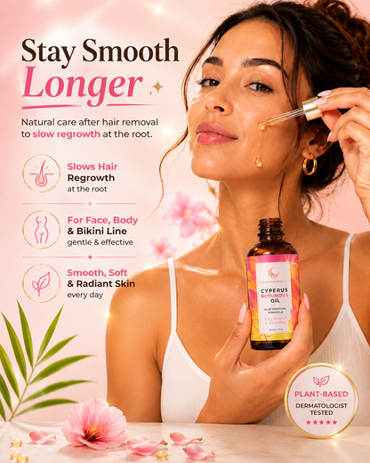 Cyperus Root Elixir™️ — Hair Removal Formula