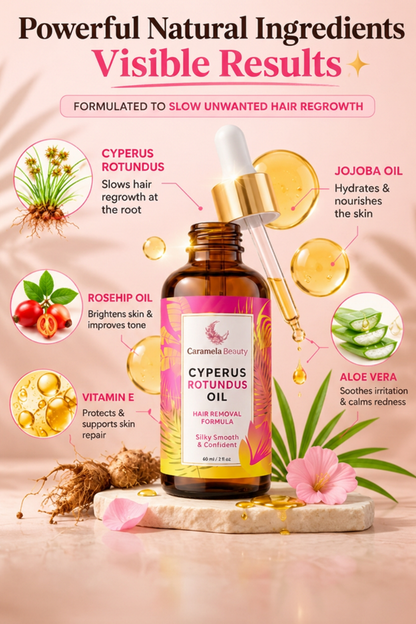 Cyperus Root Elixir™️ — Hair Removal Formula