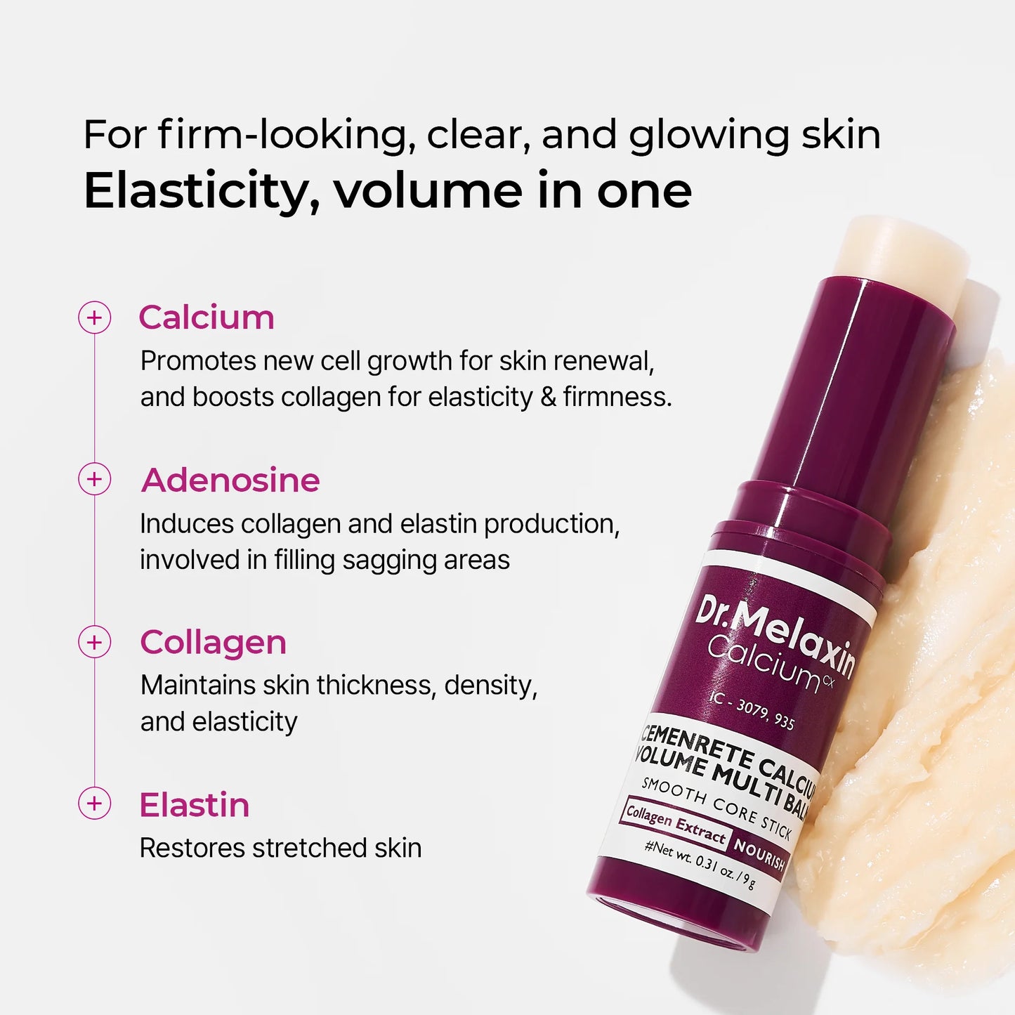 Calcium Multi Balm Stick | Instant Wrinkle & Under-Eye Plumping