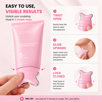 PDRN Collagen Gua Sha Neck Wrinkle Cream