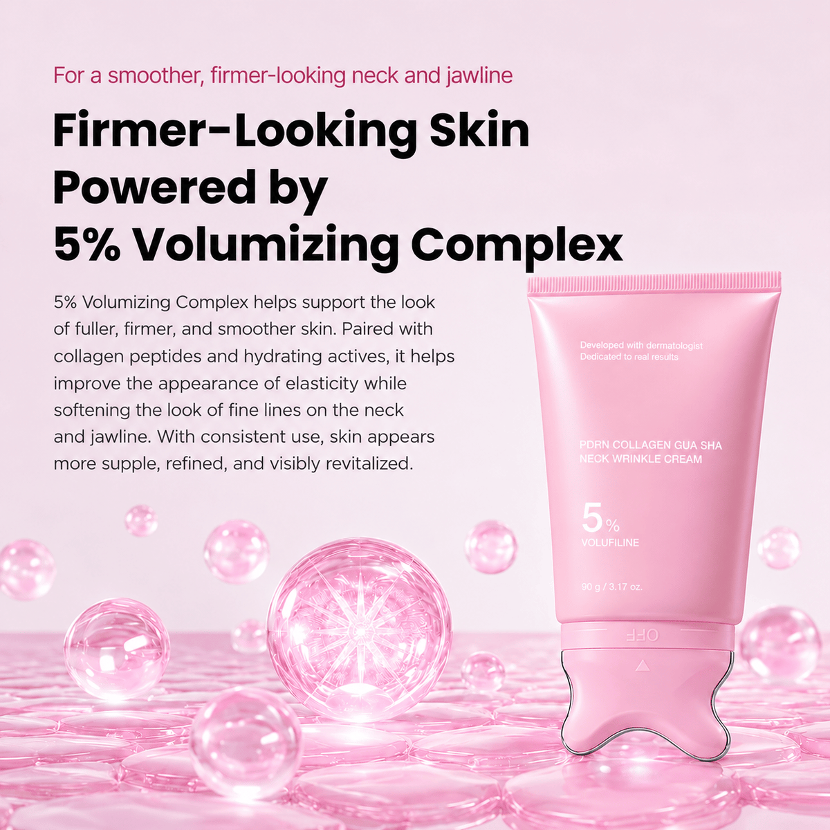 PDRN Collagen Gua Sha Neck Wrinkle Cream